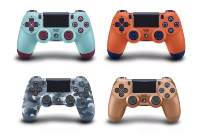 PS4 terá novos controles com quatro cores diferentes
