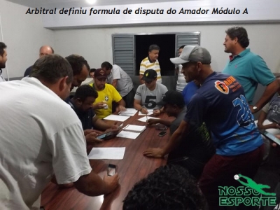 Campeonato Amador do Módulo A da Liga de Uberaba 2018 - Informações!