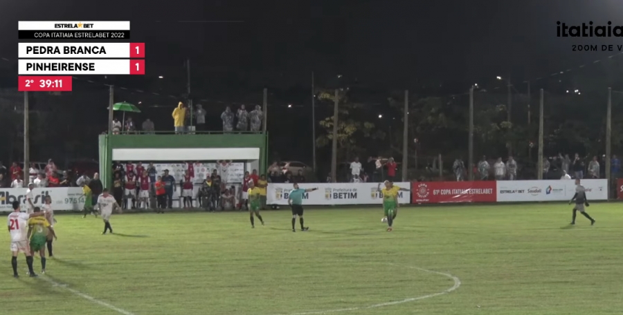 Direto do ZAPZAP - 61°Copa Itatiaia 2022/2023: Pedra Branca (Ribeirão das Neves) x Pinheirense (Itatiaiuçu)