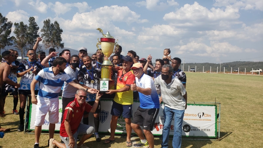 O time União é campeão do campeonato Amador de futebol