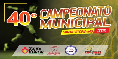 Vem aí a 40ª edição do Campeonato Municipal de Santa Vitoria