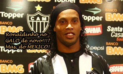 Querétaro, do México, anuncia a contratação de Ronaldinho Gaúcho