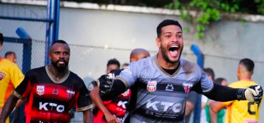 Goleiro ex-América marca gol de cabeça e garante empate na Copa Itatiaia KTO