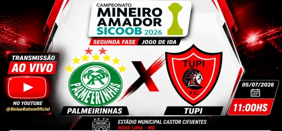 Mineiro Amador 2026 - Palmeirinhas x Tupi
