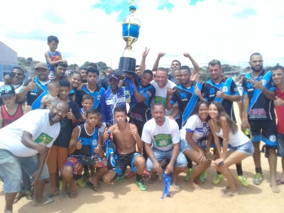 1ª Copa Edmar Branco de Futebol Amador – Cruz Azul Campeão!